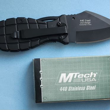 Нож грибника MTech с клипсой