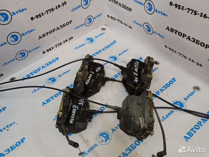 Замок двери Renault Megan 2