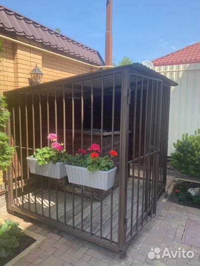 Вольер для собак бу уличный