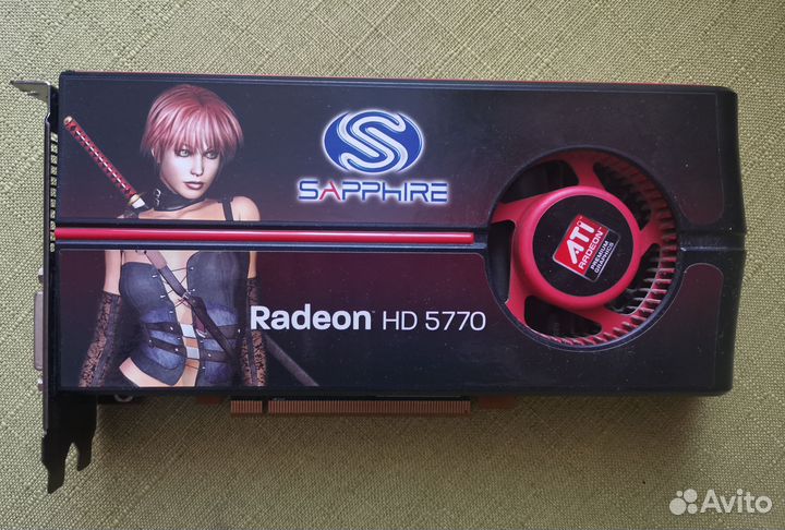 Видеокарта ATI radeon HD 5770