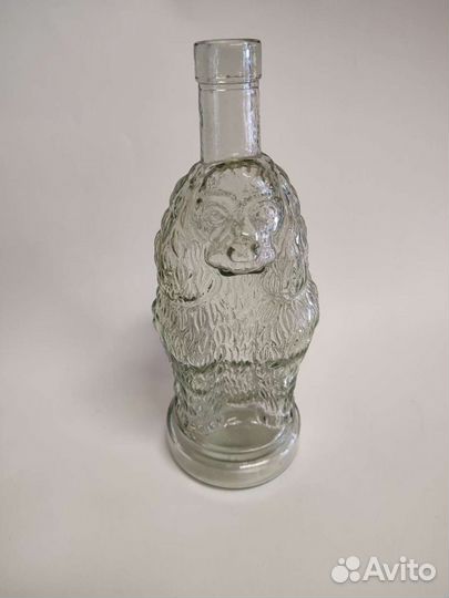 Бутылка Пудель стекло 19 век