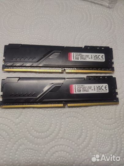 Оперативная память HyperX Fury 32gb ddr4 3200