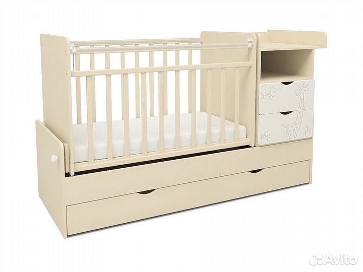 Кровать трансформер детский с маятником