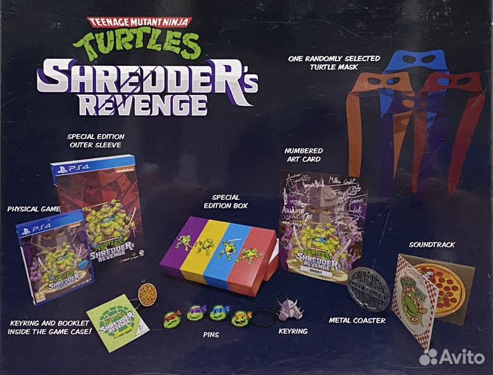 Tmnt Shredder's Revenge Special Edition Sony PS4