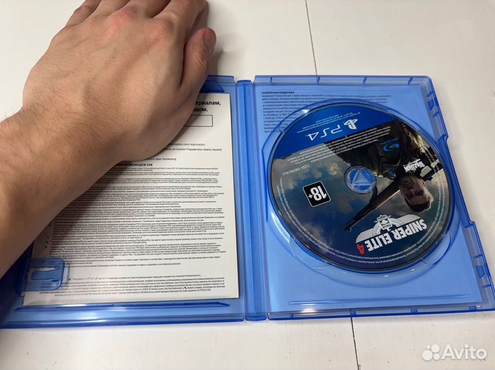 Sniper elite 4 ps4 limited edition диск