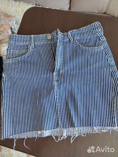 Юбка джинсовая