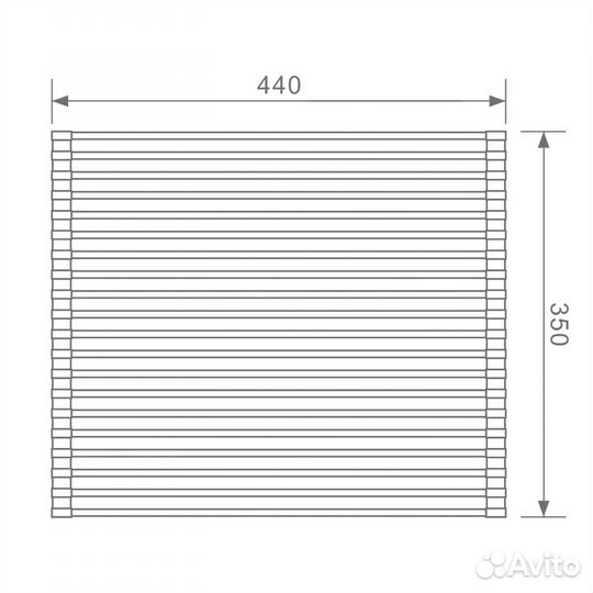 Ролл-мат Raglo R730.44.05, сатин