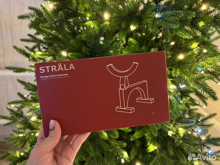 Светодиодное настольное украшение строла олень