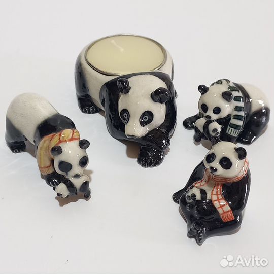 Фарфор Франция статуэтки панд на подарок