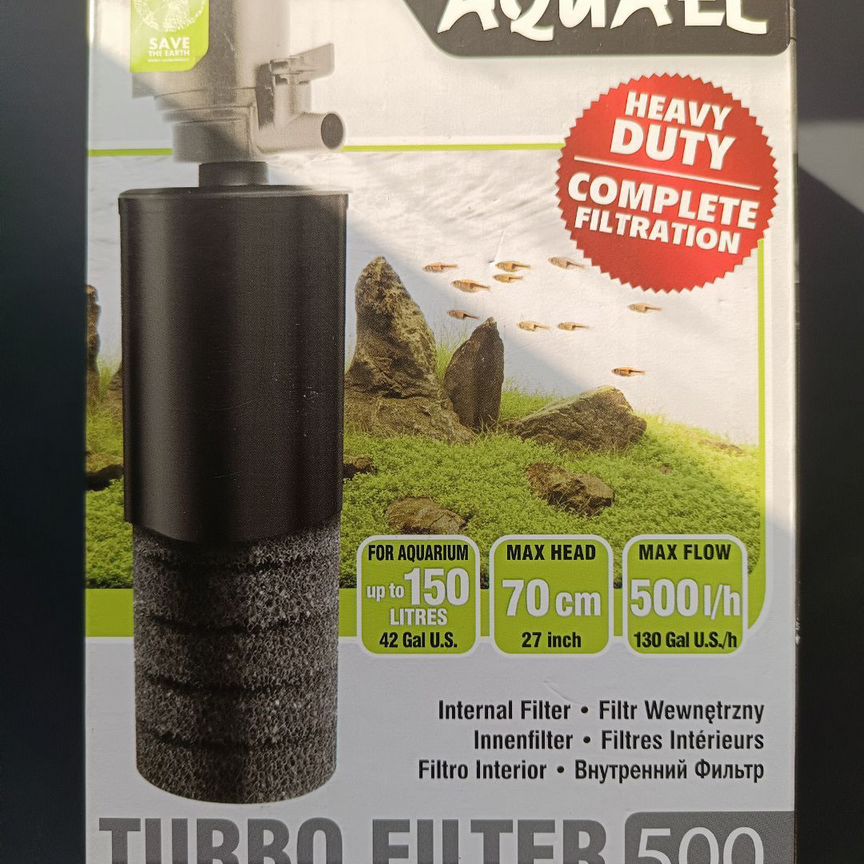 Фильтр для аквариума aquael turbo filter 500