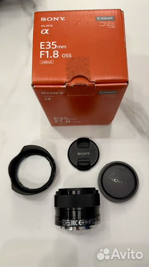 Sony E35 F1.8 oss