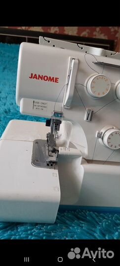 Оверлок janome t34