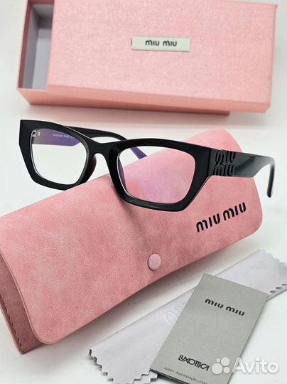 Очки имиджевые miu miu