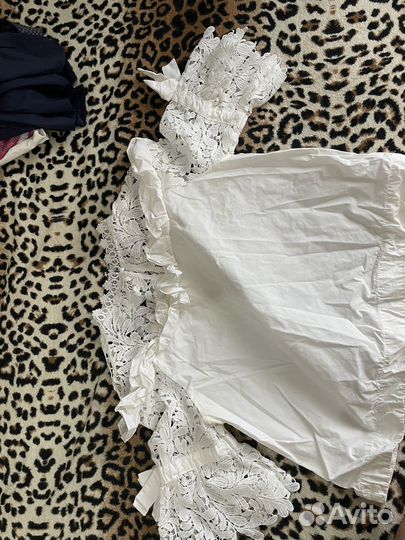 Блузка с ажуром