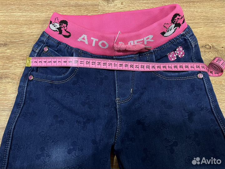 Джинсы для девочки 134