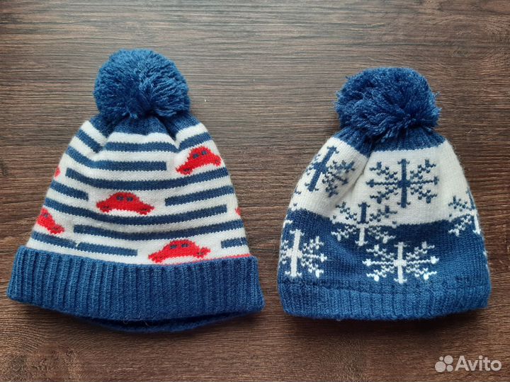 Шапочки для малыша зима
