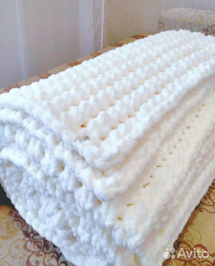 Плед ручной работы