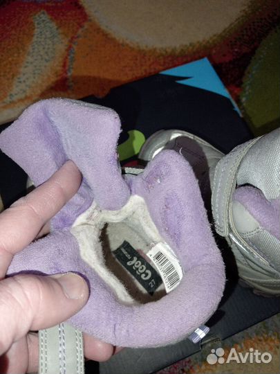 Ботинки зимние для девочки 27 р