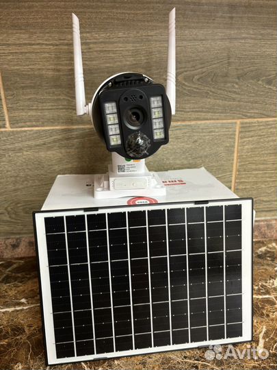 Камера видеонаблюдения на солнечной батарее с сим