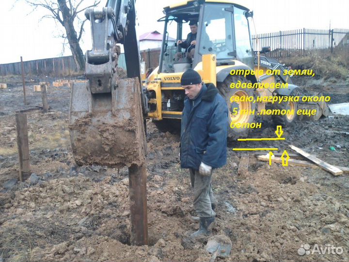 Буронабивные сваи