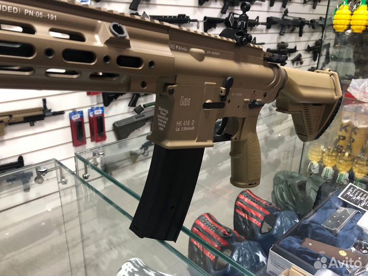 Карабин East Crane HK416D с цевьём Geissele SMR 14