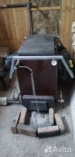 Твердотопливный котел длительного горения