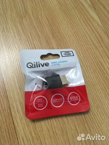 Переходник Qilive угловой hdmi - hdmi