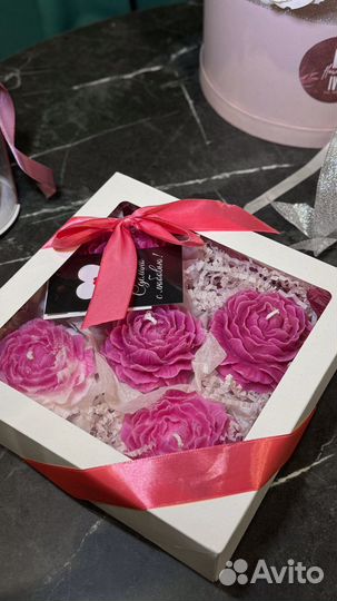 Ароматизированные интерьерные свечи ручной работы