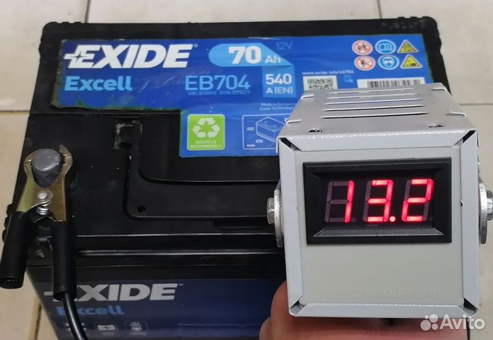 Аккумулятор Б.У Exide 70Ah 540A(обратная)