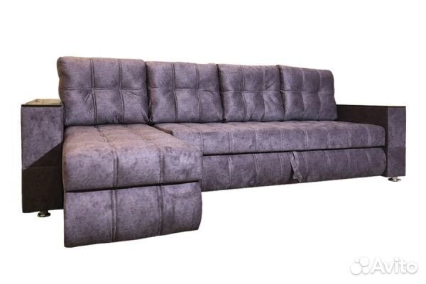 Угловой диван "Камертон-1 Д�екор" (1,9*0,65) нпб