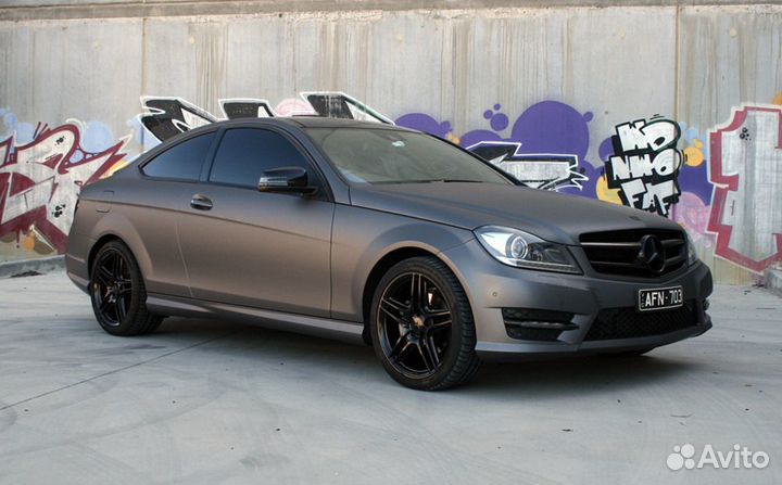 Плёнка угольный мат металлик Avery SWF Charcoal