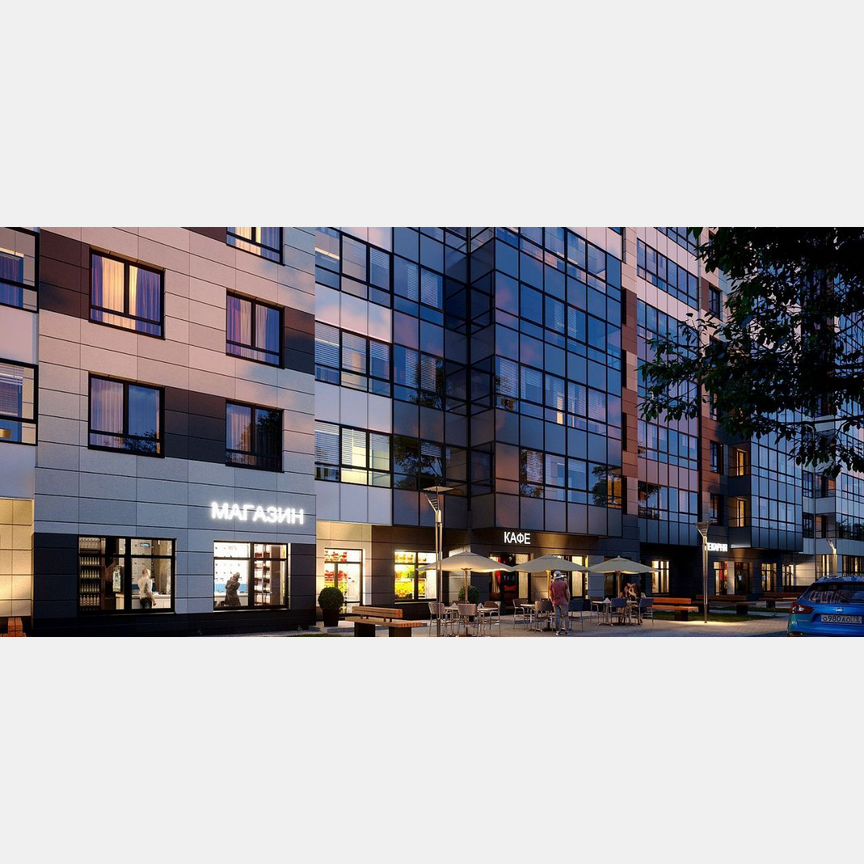 Квартира-студия, 23,4 м², 23/24 эт.