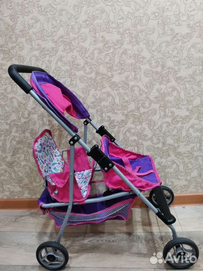 Коляска кукольная