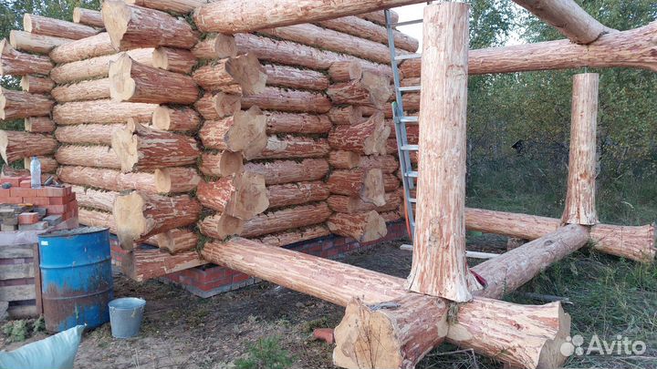 Срубы домов и бань ручной рубки