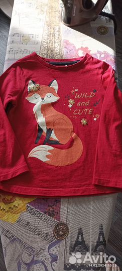 Лонгслив на девочку