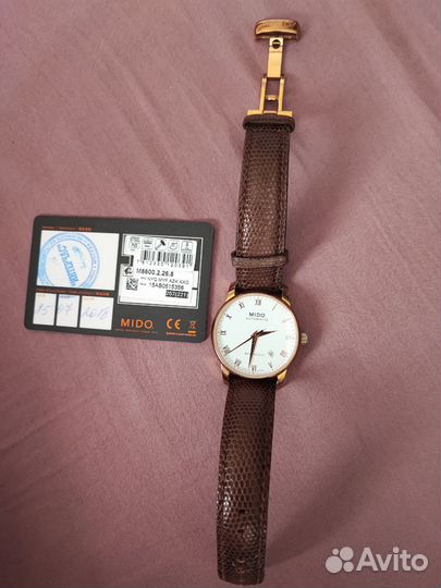 Часы мужские mido механические, швейцария