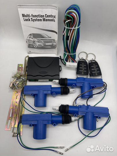 Центральный замок для автомобиля с брелоком