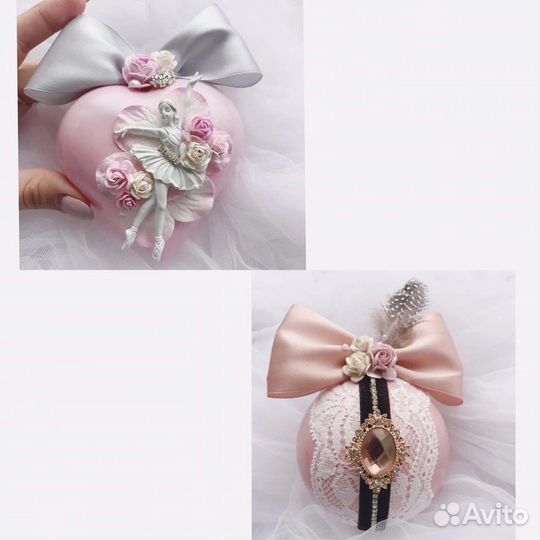 Новогодние игрушки ручной работы