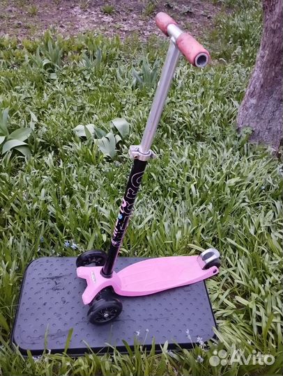 Самокат детский трехколесный бу