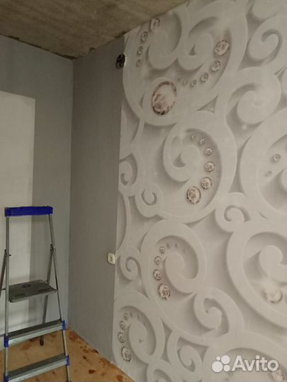 Поклейка обоев