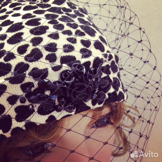 Шляпа с вуалью