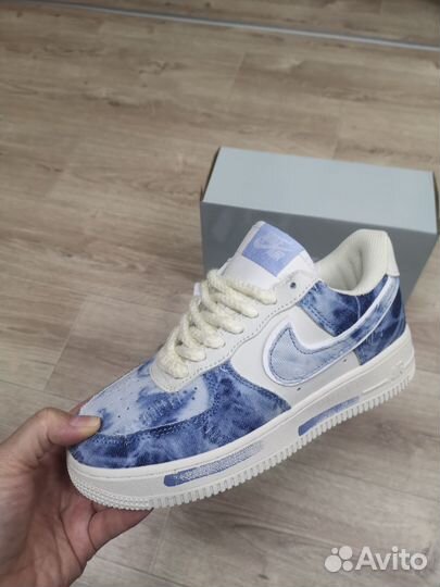 Кроссовки nike AF1 джинс