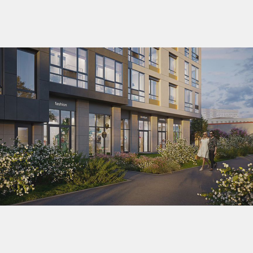2-к. квартира, 69,3 м², 7/18 эт.