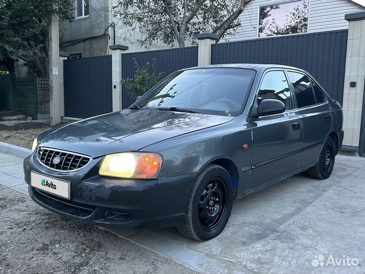 Hyundai Accent 1.5 МТ, 2003, 255 000 км