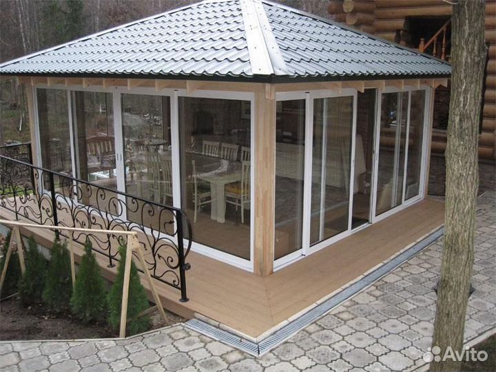 Остекление веранд террас балконов и лоджий