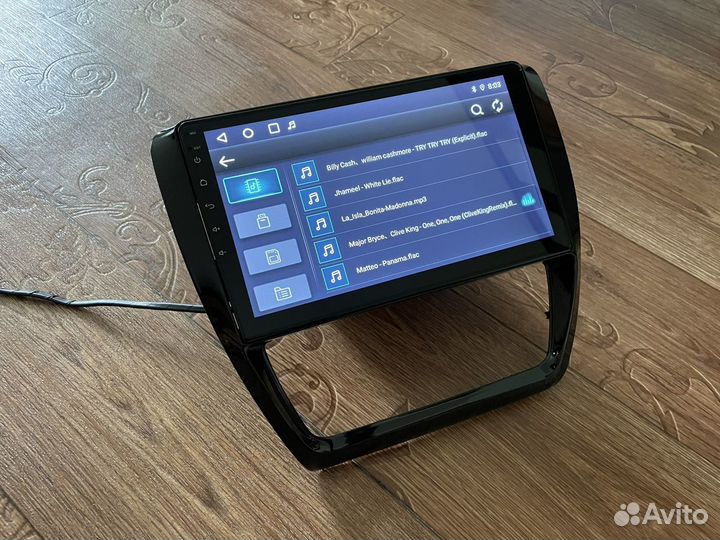 Магнитола 2 din android на Volgswagen Jetta