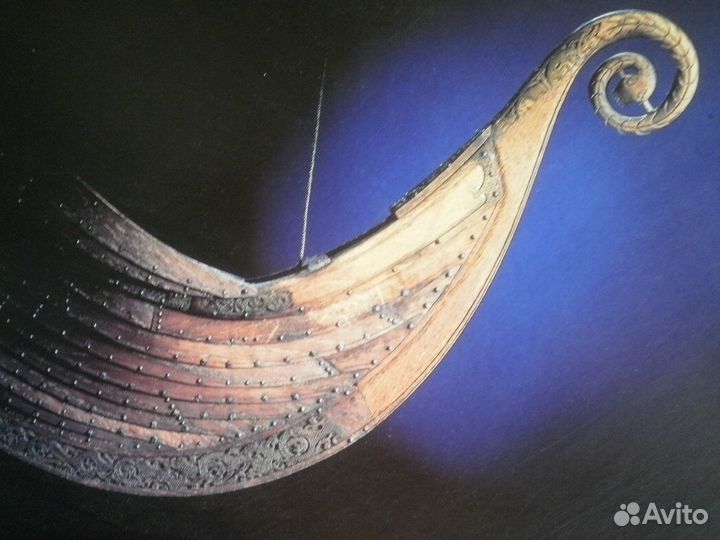 Драккар викингов Viking skepp 35х50см Музей моря