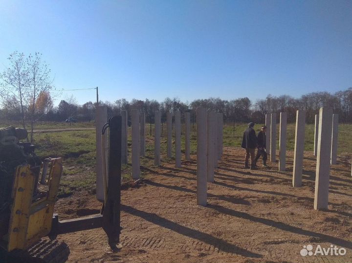 Фундамент / Жб сваи от производителя под ключ