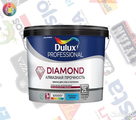 Кpаскa для стен dulux Bindo 7 (Дулюкс)