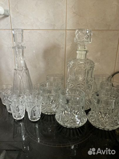 Штофы и графины СССР